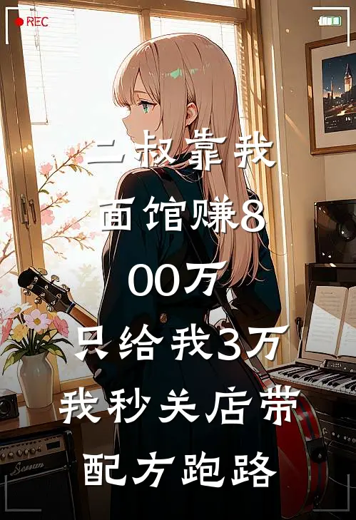 二叔靠我面馆赚800万，只给我3万，我秒关店带配方跑路