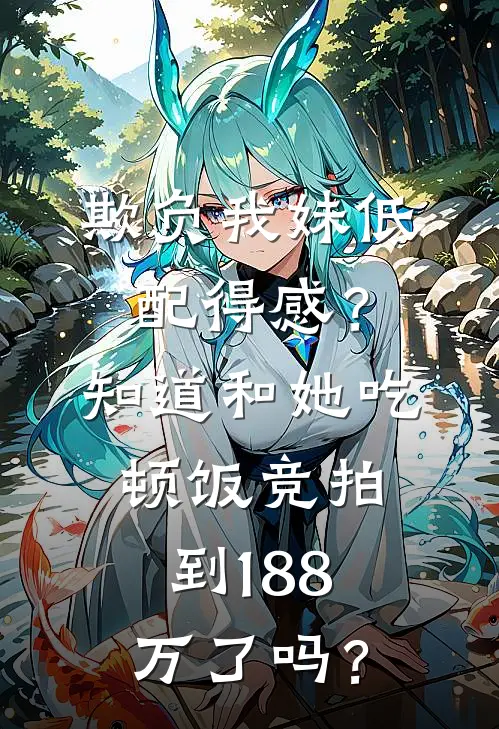 欺负我妹低配得感？知道和她吃顿饭竞拍到188万了吗？