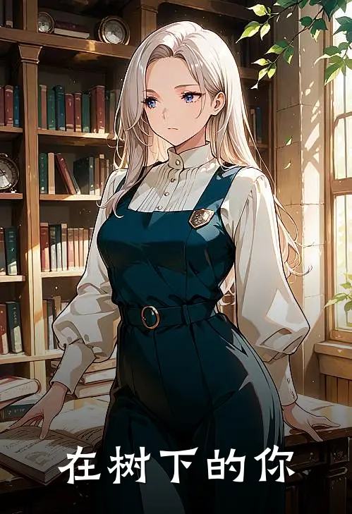 在树下的你